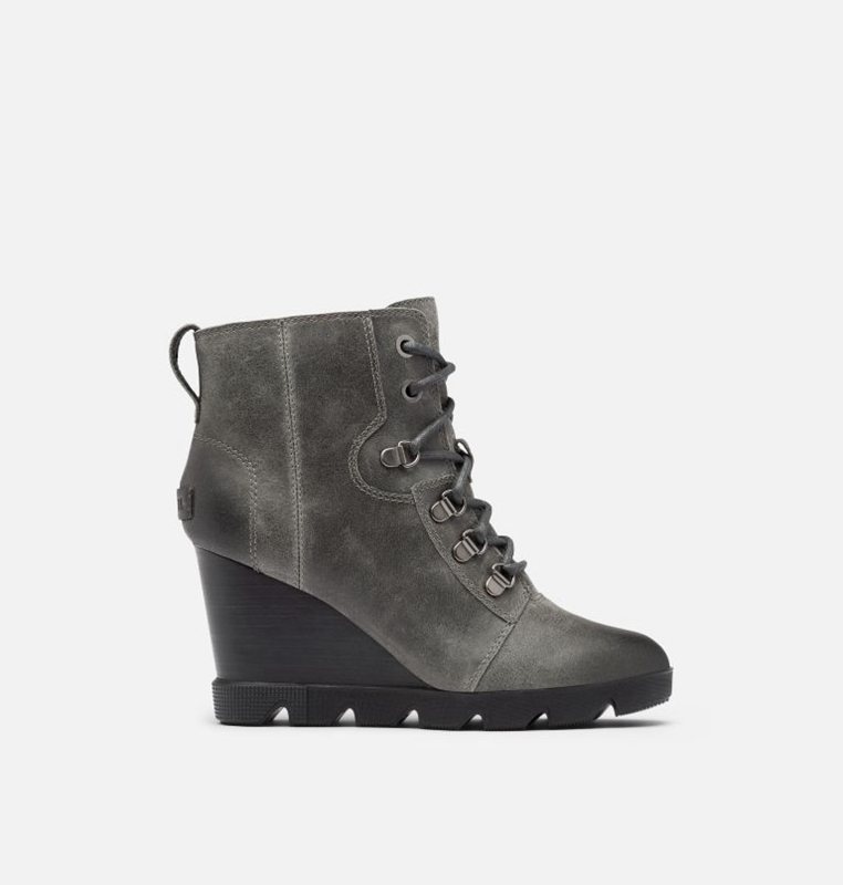 Wedges Sorel Mujer - Joan Uptown™ Lace Bootie Gris Oscuro - 45176-SDWA